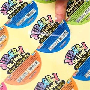 PVC prozirne prozirne naljepnice